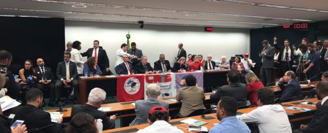 Ato contra a reforma da Previdência