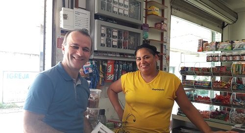 caminhada em Vila Independência