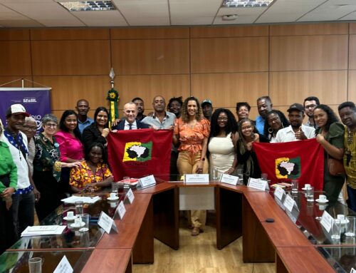 Deputado Helder recebe quilombolas do Sapê do Norte em Brasília