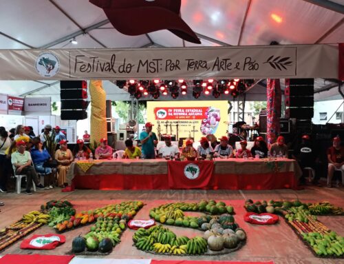 Deputado Helder Salomão prestigia comemorações dos 40 anos do MST no Espírito Santo